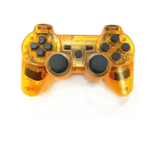 ホット販売PS-3ゲームコンソールワイヤレスコントローラーコンピューターゲームコンソール色透明コントローラージョイスティック - Product Image 2