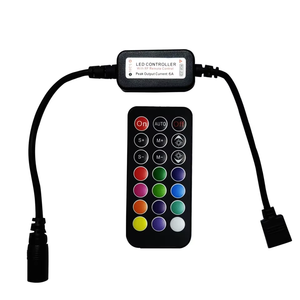 Hochwertiger RGB-LED-Controller Rf Mini-RGB-Empfangs controller Dc12v Dc24v-Controller