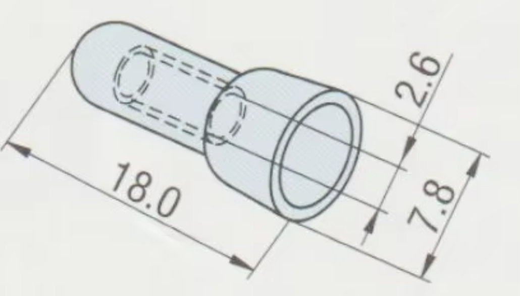 Tube en aluminium CE1X 1000pc