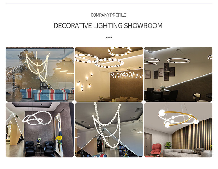 Factory Price Nordic Luxury ball decoration corridor chandelier family interior pendant light for hotel design