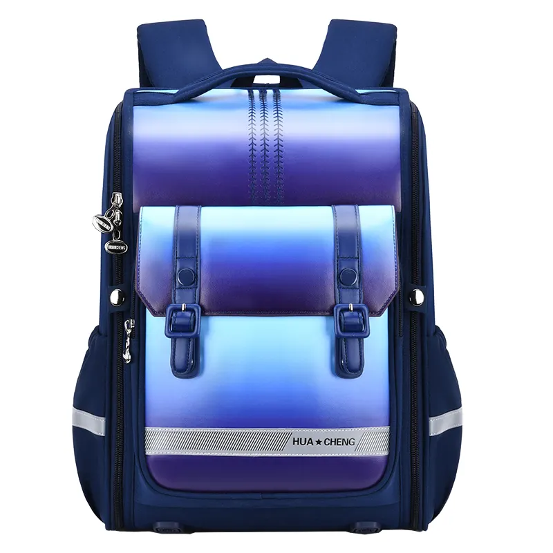 2022 Fashion Student Schoolbag 1-3-6th Grade Protective Spine Load Reducing Shoulder Bag book bags for kids