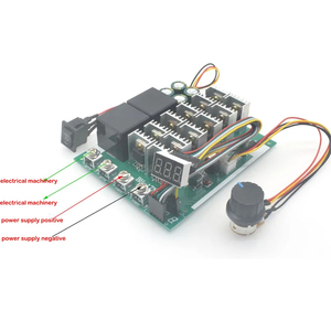 Regolatore di velocità del motore DC pompa PWM unipolare a velocità variabile interruttore avanti retromarcia misuratore di velocità digitale 10-55v - Product Image 4