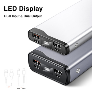 QC 3.0 Portable Battery Charger Powerbank USB C <strong>Power</strong> <strong>Bank</strong> 10000Mah 20000Mah for Huawei - Product Image 5