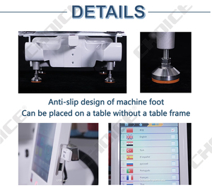 GC-MINI-A1201 350*200mm <strong>Programmable</strong> Pattern Computerized Flat Embroidery Machine for T-Shirt Cap
