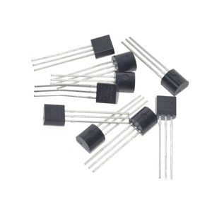 Sensor Chip electrónico DS18B20 + TO-92 18B20 Chips Sensor de temperatura IC 18b20 Diy Electronic Nuevos componentes electrónicos originales - Product Image 1