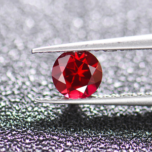 Toptan sentetik yakut boncuk takı yapımı fiyatı karat gevşek lab grown yuvarlak kesim kırmızı yakut - Product Image 4
