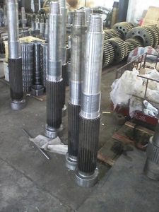 Özel dövme  yivli mil 42CrMo metal şaft - Product Image 4