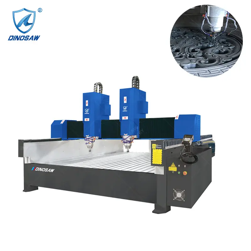 CNC para cortadores de maquinaria de piedra artificial de granito para industrias de piedra de alabastro