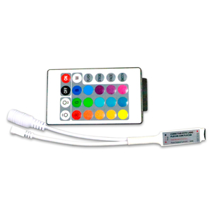 LED Light RGB 24 tasti Mini Controller per strisce luminose a LED