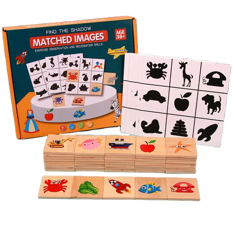 لعبة ألغاز وأحجية متداخلة للأطفال ألغاز للتعليم المبكر والمعرفة ألعاب خشبية فسيفسائية لتعليم الأطفال مرض الإيدز