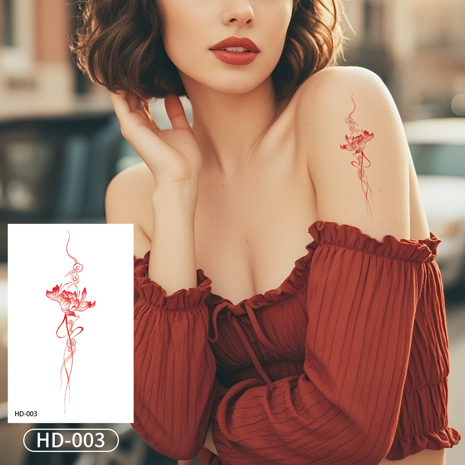 Red hd-003 - 120*76mm