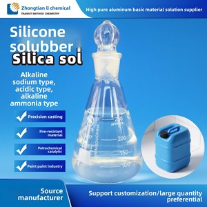 Dispersion de sol de silice alcaline 40% avec intermédiaire organique de taille de particules 10-100Nm pour les produits agrochimiques synthétiques - Product Image 6