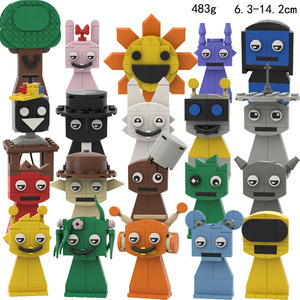 Rhythm Box Series Handoffice PVC <strong>Toy</strong> Peripheral Game Doll Blind Bag Doll Cake Decoration Building Block Model Sprunki PVC <strong>Toy</strong> - Product Image 4