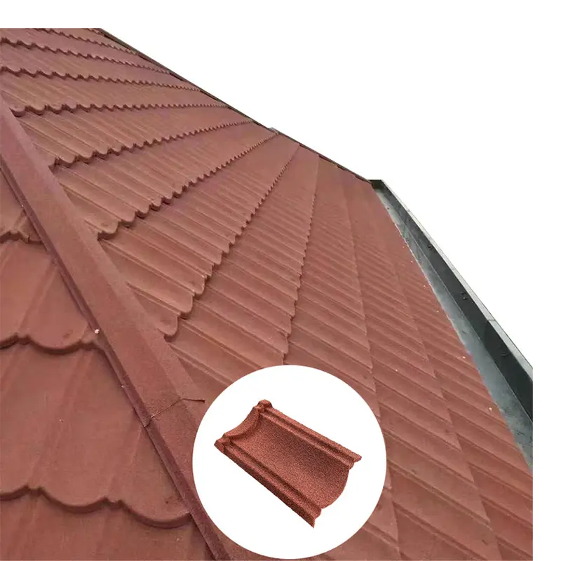屋根圧延鋼屋根をカバーするための新着金属シート