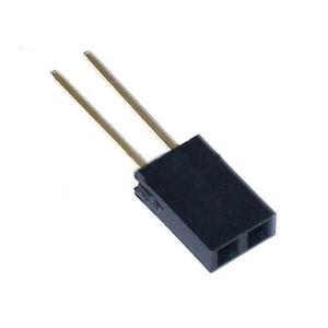 2P-10P Single Row Straight Female Pin Header 2.54MM Pitch Pin Long 11MM Strip Connector Socket FOR Arduino PCB - Product Image 3