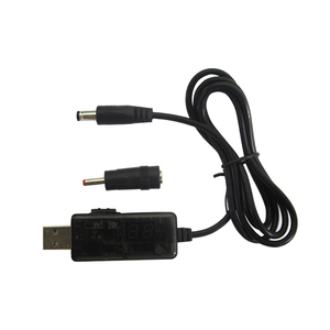 KWS-912V ตัวแปลง USB กระแสตรง5V ถึง9V 12V พาวเวอร์แบงค์ + ตัวแปลง3.5x1 35มม./ที่ชาร์จ/ไฟ - Product Image 1