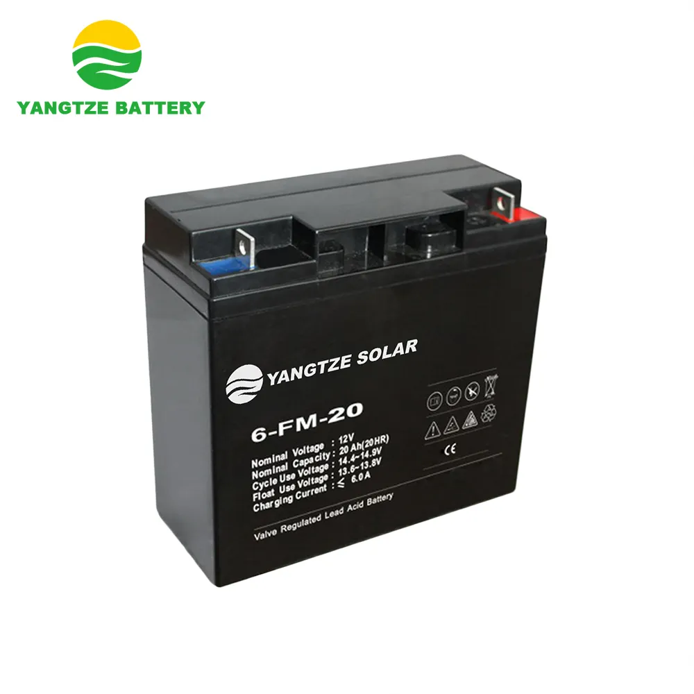 Vendita calda gel piccola batteria 12 v 20a batteria a secco