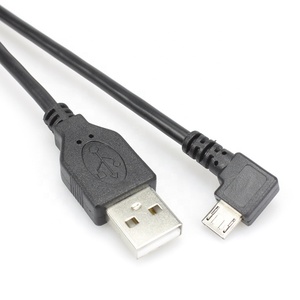 Customized 1a 2a 3a 1m 2m 3m Short Data Transfer Charging <strong>Usb</strong> <strong>2.0</strong> <strong>a</strong> Male Left Angle 90 Degree Data Micro <strong>B</strong> <strong>Usb</strong> Cable - Product Image 3