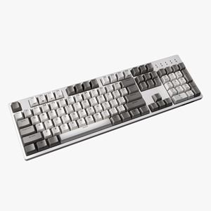 DURGOD K310 (blanco natural) Teclado mecánico de 104 teclas, intercambio en caliente, teclado para juegos - Product Image 3
