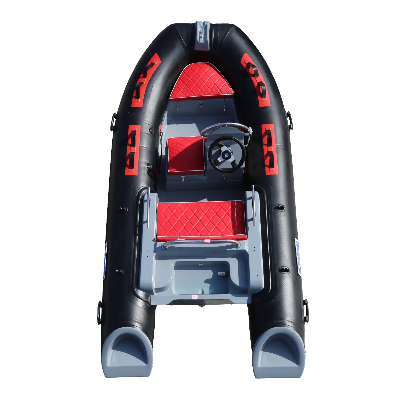 Cruiser de cabine esportiva Hypalon para barco de corrida em PVC com motor e costela rígida para passageiros da China