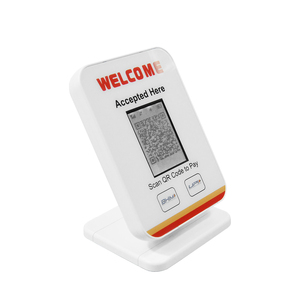 WIFI 4G 1D/2D รหัสจอแสดงผลแบบไดนามิกการชําระเงินลําโพงเสียงกล่องเสียงพร้อมรหัส QR Z10-B - Product Image 2