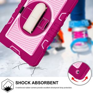 New <strong>ipad</strong> 9.7 2018 2017 <strong>ipad</strong> Air <strong>2</strong> case With 360 Degree Rotating Stand Protective Silicone Rugged <strong>Cover</strong> case With Hand Shoulder - Product Image 6