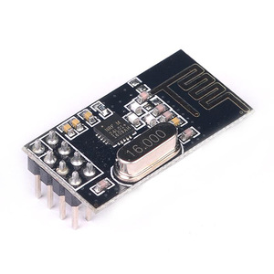 NRF24L01 + 24L01ワイヤレスモジュール2.4Gワイヤレストランシーバー通信モジュールアップグレード版ブラックダイヤモンド - Product Image 1