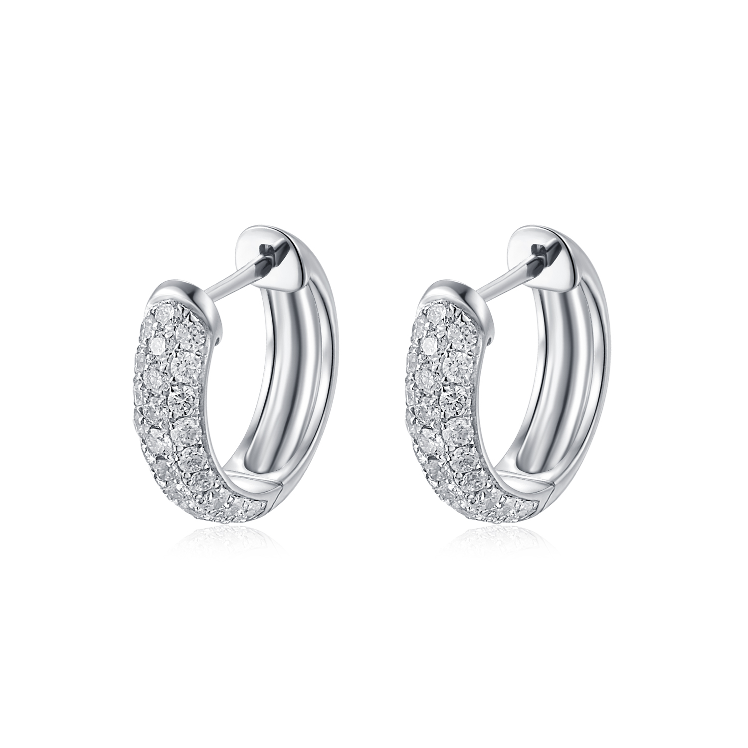 18K White Gold