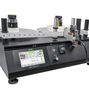 Oem/odm xf40 hotsale 12.7 מ "מ שולחן עבודה קטן rewinder מהירות גבוהה מדבקה מכונת דפוס עבור עסקים קטנים