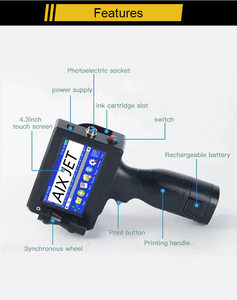 AIX High Quality <strong>Qr</strong> Code <strong>Printer</strong> Portable Handheld <strong>Printer</strong> Chinese Digital Inkjet <strong>Printer</strong> - Product Image 3