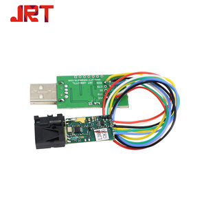 1mm Accuracy <strong>UART</strong> 20m Industrial Laser Distance Meter Sensor Module with USB Programming