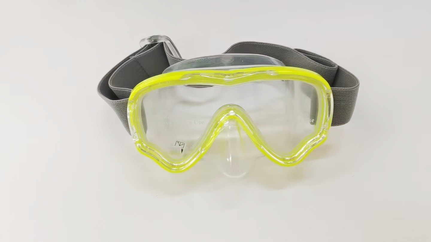 Yellow translucent-transparent silicone