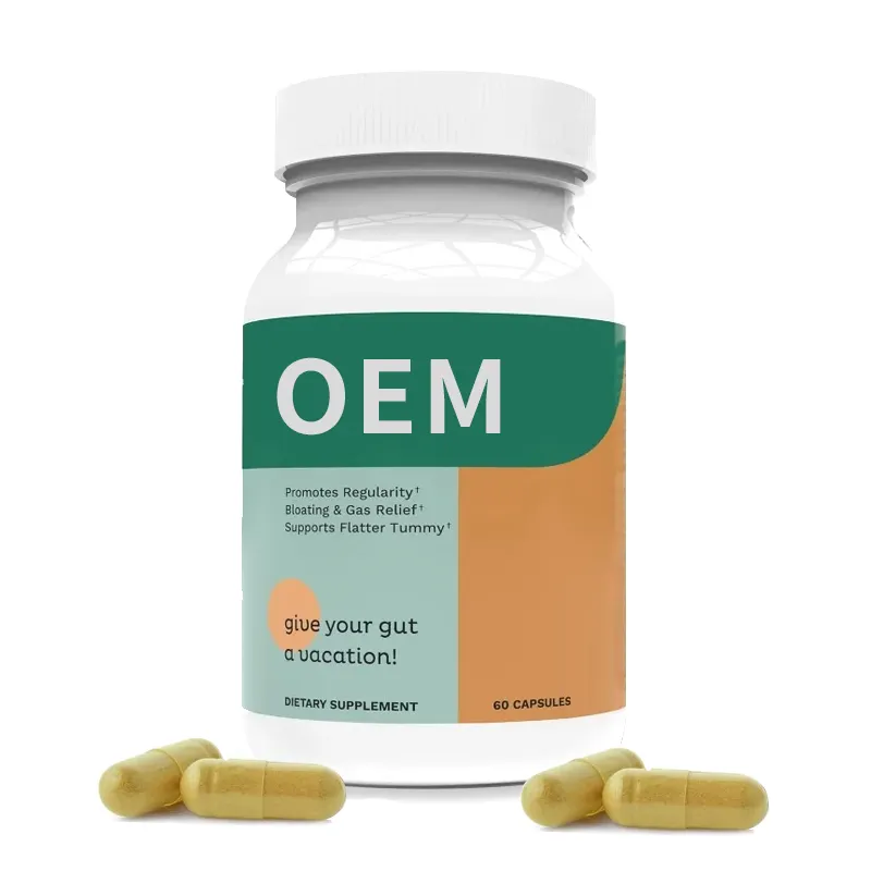 Oem Kruidenextract Emmaa Darm Gezondheid Immuniteit Ondersteuning Voedingssupplement Berberine 60 Capsules