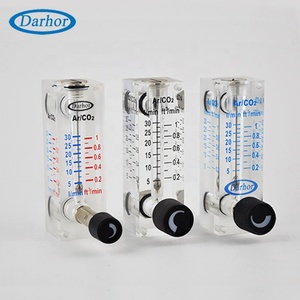 Darhor DFG-6T 10/30/40/100LPM面板安装N2 O2空气气体流量计气体 - Product Image 4