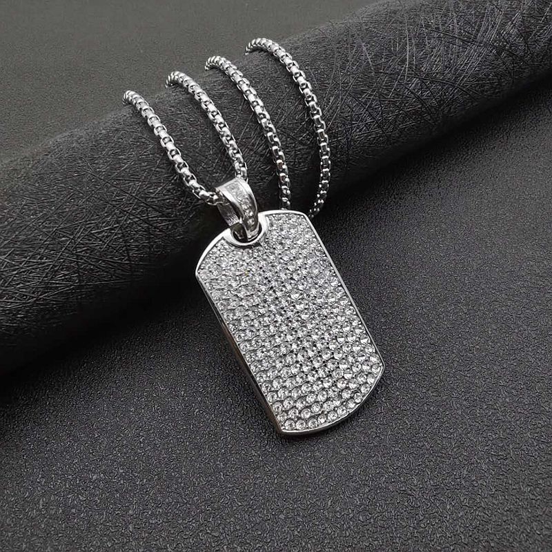 Silver single pendant