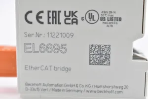 Beckhoff el6695 | thiết bị đầu cuối ethercat, giao diện truyền thông, cầu ethercat, chức năng mở rộng - Product Image 5