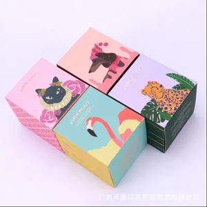SGP özel çevre dostu geri dönüşümlü mum kutuları ile Logo oluklu kağıt hediye ambalaj mumlar için kabartma baskı içerir - Product Image 3