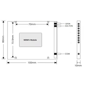 WDM1r çoklayıcı yeni nesil pasif optik ağları (NG-PON) - Product Image 1