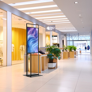 Цифровой дисплей с программным обеспечением digital signage и дисплей 4000 nit для розничной торговли digital window display - Product Image 2