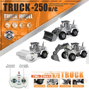 27MHZ 1:30 Scale <strong>Rc</strong> <strong>Model</strong> Construction Vehicles Toy 4 Channel Electric Remote Control Hobby Engineering Truck Toy with Lights