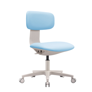 Verstellbarer Medizinischer Arbeits- und Laborhocker aus PU-Leder mit Rollen für Krankenhaus, Büro, Reinraum und Industrie, ESD-Stuhl - Product Image 2