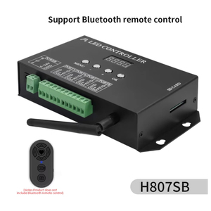 H807SB <strong>WiFi</strong> APP SD CARD Programmable 5V 12V 24V 4096 Pixel 8208 2815 2811 1903 2812 <strong>DMX</strong> <strong>LED</strong> Build Dream Lights <strong>LED</strong> <strong>Controller</strong> - Product Image 3