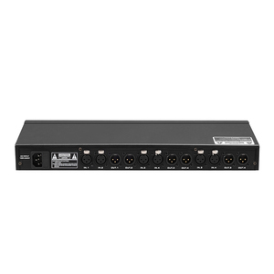 New Design FBX-6pro 6 <strong>Input</strong> 6 <strong>Output</strong> Digital Signal Feedback Suppressor Audio Karaoke Processor <strong>Sound</strong> Conference Audio Processor - Product Image 4
