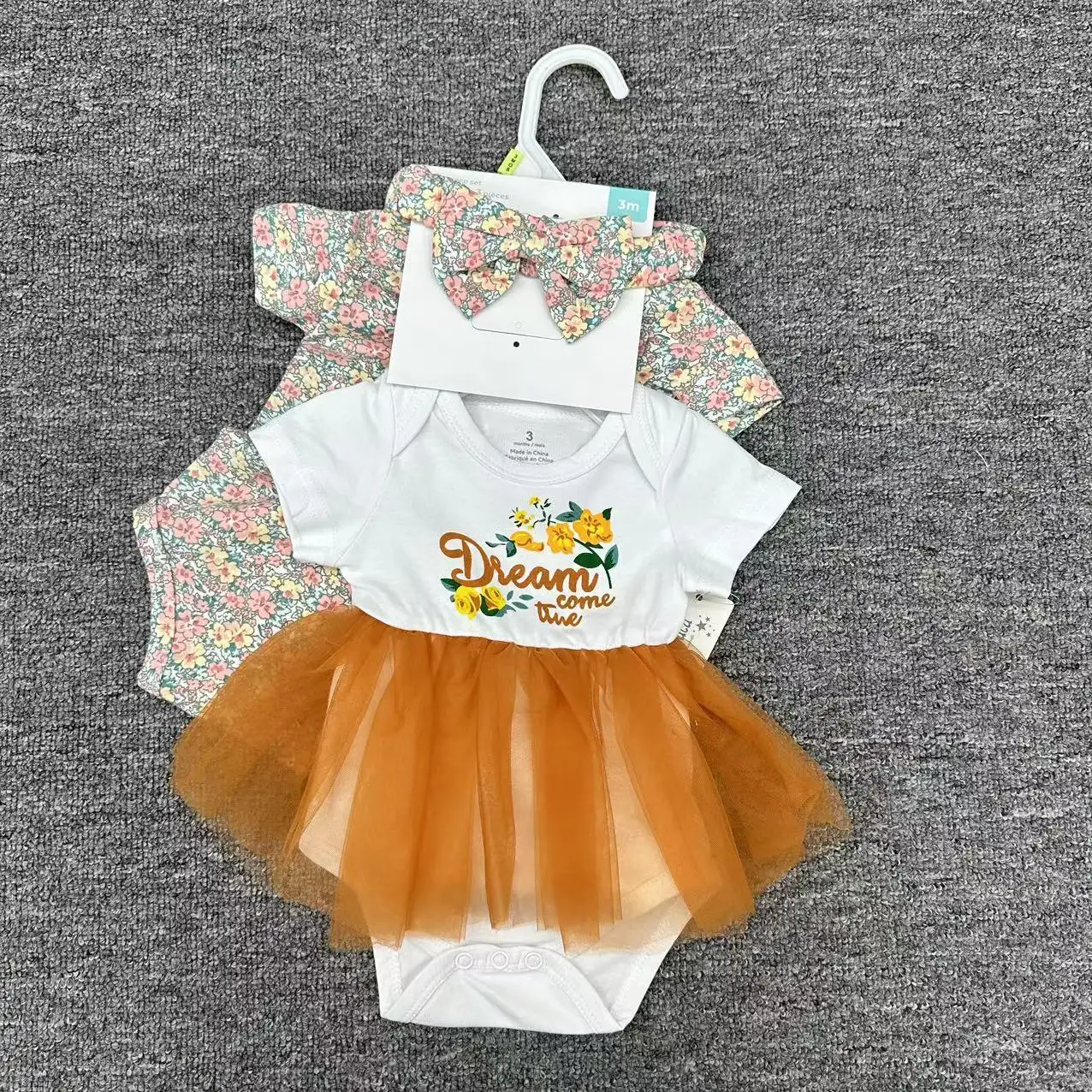 2023 nuevo diseño Halloween general trajes de una pieza bebé niña traje verano volantes vestido de algodón sin mangas