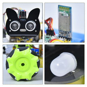 Keyes tudio Himbeer Pi Pico 4WD Mecanum Roboter Diy Smart Himbeer Pi Starter Kit
