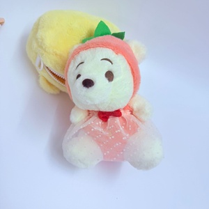 Tiktok ตุ๊กตาหมีไส้สับปะรด, ตุ๊กตาหมีทำจากผ้าฝ้าย PP นุ่มมากสำหรับเป็นของขวัญวันเกิด
