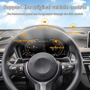 BMW 1 serisi E87 2004-2011 için araba dijital küme Dashboard gösterge paneli kilometre ölçer LCD ekran yakıt kilometre ekran - Product Image 2