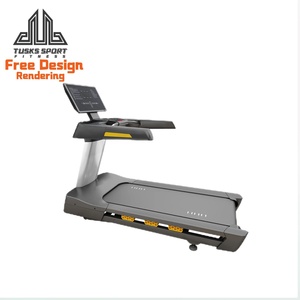 Big Discount Shandong Gym Super stoß dämpfendes Lauf gerät LED Elektromotor isiertes Laufband für das Training - Product Image 1