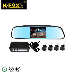 4.3 Inch Car Reversing Aid Kit <strong>Auto</strong> Rearview Mirror Car Monitor With 2 Video <strong>Input</strong> - Product Image 5