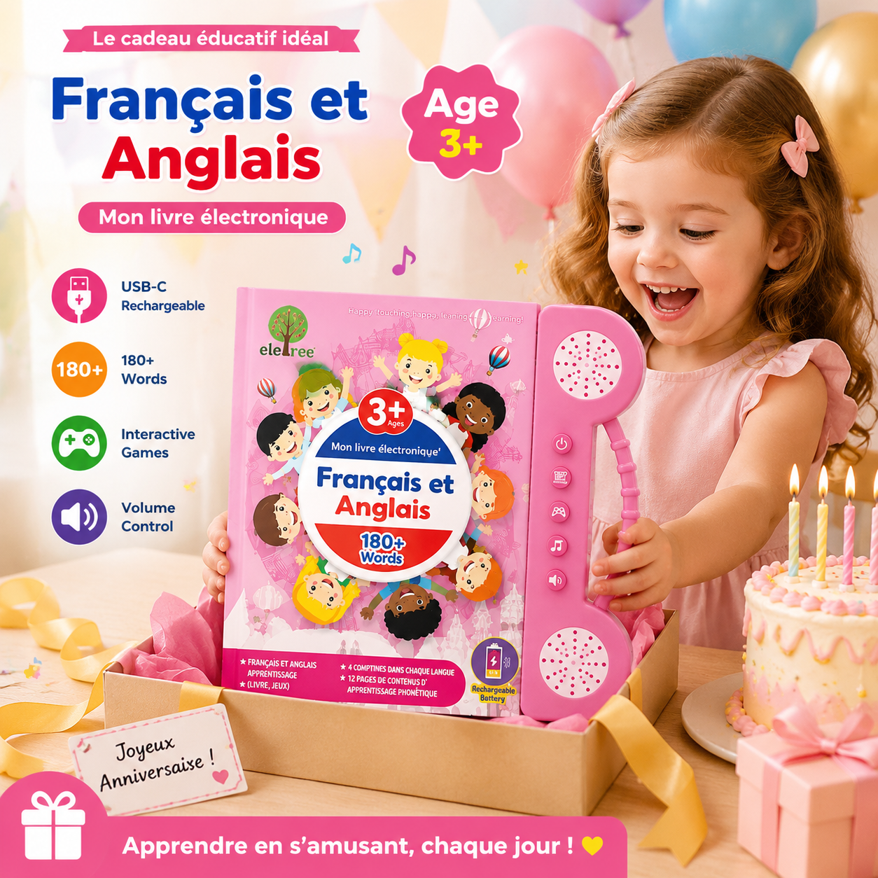 E-book français-anglais